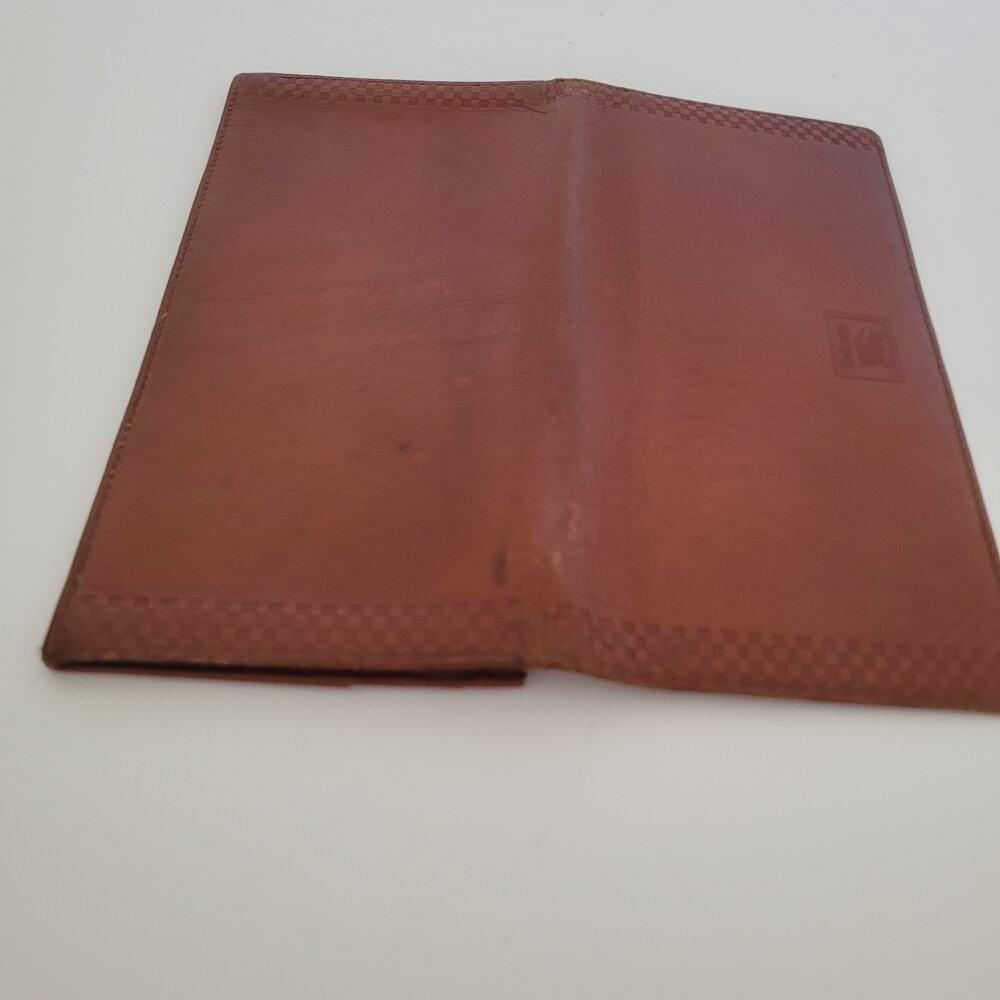 Burberry Leather Wallet Brown Clutch Logo Large Nova Designer Vintage Slim - Picture 9 of 14